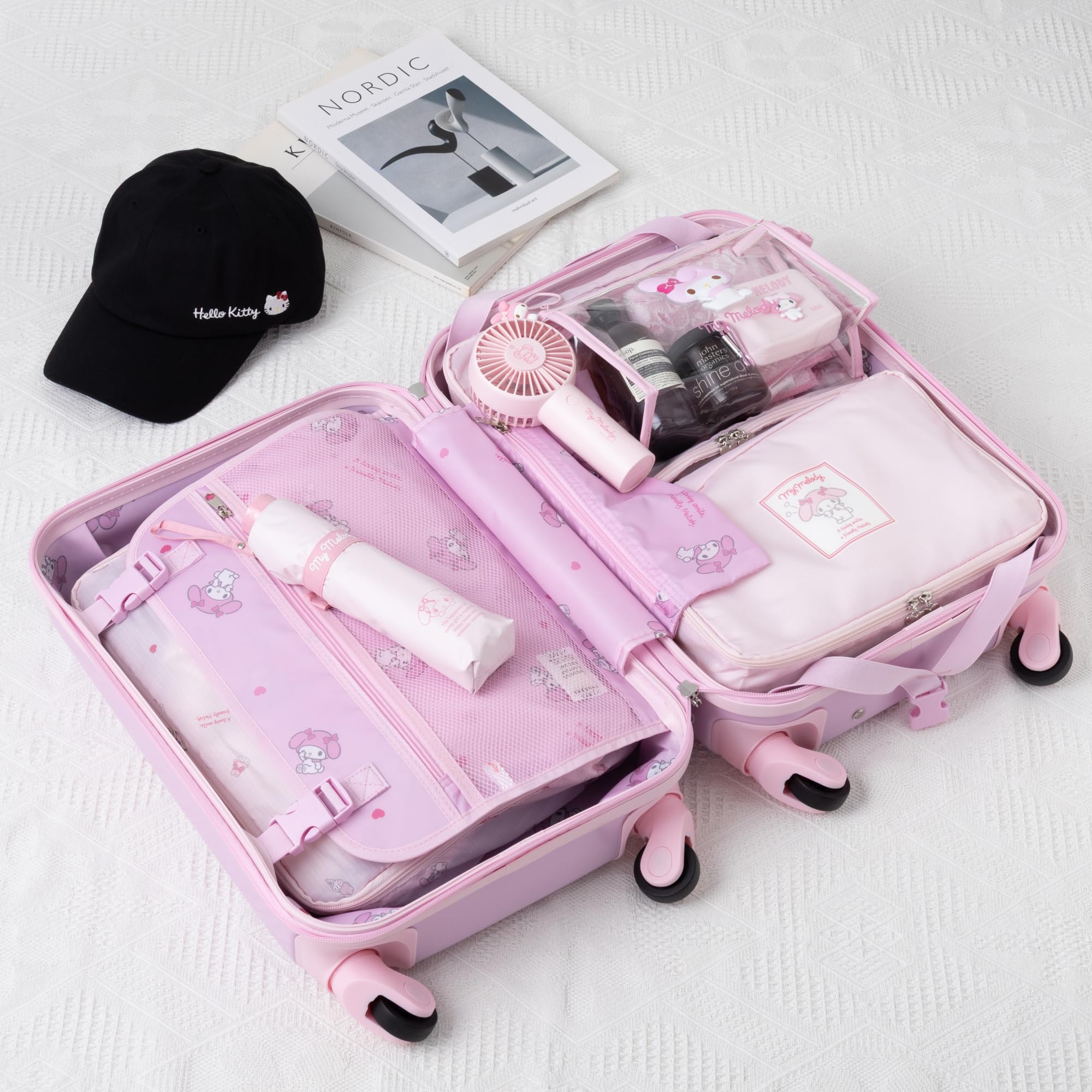 Amazon.com: Sanrio 020044 My Melody Travel Inner Case Set of 3